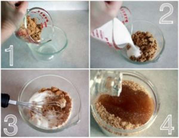 Приготовление сахарного скраба