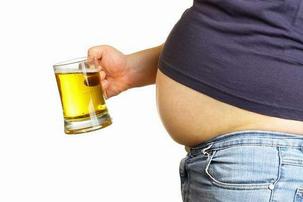 Алкоголь и лишний вес